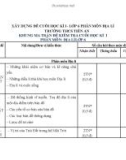 Đề thi học kì 1 môn Lịch sử và Địa lí lớp 6 năm 2022-2023 có đáp án - Trường THCS Tiền An