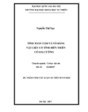 Dự thảo tóm tắt Luận án Tiến sĩ Cơ học: Phân tích ổn định tĩnh của tấm và vỏ cơ tính biến thiên có gân gia cường chịu tải cơ và nhiệt