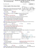 Đề thi học kì 1 môn Vật lý lớp 11 năm 2023-2024 - Trường PTDTNT Kon Rẫy