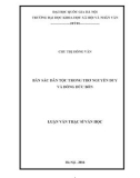 Luận văn Thạc sĩ Văn học: Bản sắc dân tộc trong thơ Nguyễn Duy và Đồng Đức Bốn