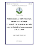 Luận án Tiến sĩ Dược học: Nghiên cứu đặc điểm thực vật, thành phần hóa học và một số tác dụng sinh học của loài Muồng lùn [Chamaecrista pumila(Lam.) K.Larsen]