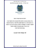 Luận văn Thạc sĩ: Các nhân tố ảnh hưởng đến sự hài lòng của khách hàng - Trường hợp dịch vụ tín dụng cá nhân tại Ngân hàng Nông nghiệp và Phát triển Nông Thôn Tỉnh Bà Rịa Vũng Tàu - Chi nhánh Bà Rịa