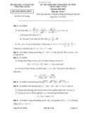 Đề thi học sinh giỏi cấp tỉnh môn Toán THCS năm 2023-2024 - Sở GD&ĐT Tiền Giang