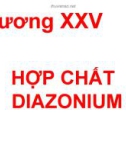 HỢP CHẤT DIAZONIUM