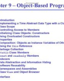 Bài giảng Lập trình Windows - Chapter 9: Object-Based Programming