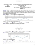Đề thi thử THPTQG môn Toán lần 2 năm 2019 - THPT Chuyên Quang Nam