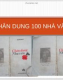 Bài giảng Ngữ văn lớp 12 - Bài: Chân dung 100 nhà văn