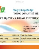 Bài thuyết trình Tổng quan về hệ thống sát hạch và khảo thí trực tuyến ACC Online