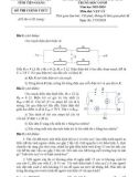 Đề thi học sinh giỏi cấp tỉnh môn Vật lí THCS năm 2023-2024 - Sở GD&ĐT Tiền Giang