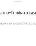 Bài thuyết trình Logistic: Thực tế hệ thống thông tin logistic của Công ty Vinamilk