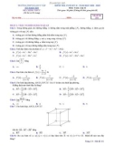 Đề thi học kì 2 môn Toán lớp 11 năm 2022-2023 - Trường THPT Hà Huy Tập