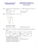 Đề kiểm tra CL giữa HK 1 môn Toán lớp 12 năm học 2017-2018 - THPT Việt Đức, Hà Nội