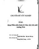 Chuyên đề tốt nghiệp: Xây dựng phần mềm Quản lý giao việc trên môi trường Web