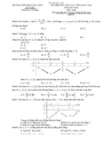 Đề thi thử THPT Quốc gia môn Toán năm 2020 - THPT Phan Bội Châu