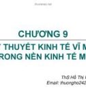 Bài giảng Kinh tế học vĩ mô 1: Chương 9 - ThS. Hồ Thị Hoài Thương