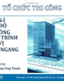 Bài giảng Tổ chức thi công: Chương 2 - ThS. Trương Công Thuận