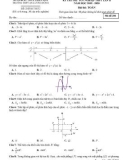 Đề thi thử THPT QG môn Toán năm 2020 lần 2 - THPT An Lương Đông, Thừa Thiên Huế