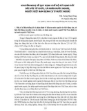 Khuyến nghị về quy định chế độ sử dụng đất đối với tổ chức, cá nhân nước ngoài, người Việt Nam định cư ở nước ngoài