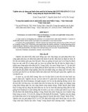 Báo cáo khoa học : Nghiên cứu xây dụng mô hình chăn nuôi bò lai hướng thịt (RED BRAHMAN X LAI SIND) trong nông hộ duyên hải miền trung