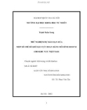 Luận văn thạc sĩ  THỬ NGHIỆM DỰ BÁO HẠN MÙA MỘT SỐ CHỈ SỐ KHÍ HẬU CỰC ĐOAN BẰNG MÔ HÌNH REGCM CHO KHU VỰC VIỆT NAM 