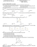 Đề cương ôn tập học kì 1 môn Vật lý lớp 12 năm 2024-2025 - Trường THPT Hàn Thuyên, Bắc Ninh