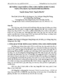 Hệ thống giao thông công cộng thông minh và khả năng ứng dụng tại thành phố Hải Phòng