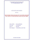 Sáng kiến kinh nghiệm Mầm non: Một số biện pháp giáo dục kỹ năng sống cho trẻ mẫu giáo 5 - 6 tuổi B trường Mầm non Hải Thiện