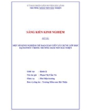 Sáng kiến kinh nghiệm Mầm non: Một số kinh nghiệm chỉ đạo giáo viên xây dựng lớp học hạnh phúc trong trường mầm non Hải Thiện