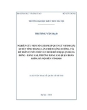 Luận văn Thạc sĩ Quản lý đô thị: Nghiên cứu một số giải pháp quản lý nhằm giải quyết tình trạng lấn chiếm lòng đường, vỉa hè trên tuyến phố văn minh đô thị Hàng Bông - Hàng Gai, phường Hàng Gai, quận Hoàn Kiếm, Hà Nội đến năm 2020