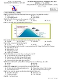 Đề thi học kì 1 môn Địa lí lớp 10 năm 2022-2023 - Trường THPT Chuyên Lê Quý Đôn