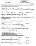 Đề thi thử THPT Quốc gia môn Toán năm 2020-2021 có đáp án - Trường THPT Phan Đình Phùng (Lần 1)