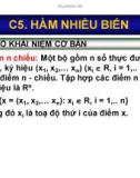 Bài giảng Toán kinh tế: Chương 5 - Nguyễn Ngọc Lam