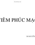 Bài giảng Viêm phúc mạc - BS. Nguyễn Cộng Hòa