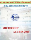 Bài thuyết trình: Microsoft Access 2010