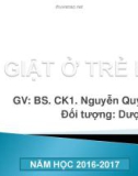 Bài giảng Co giật ở trẻ em - B. CK1. Nguyễn Quý Tỷ Dao