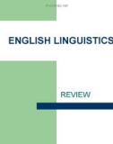 English linguistics