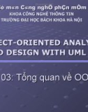 Bài 3. Tổng quan về OOAD