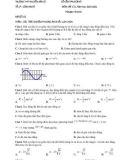 Đề thi giữa học kì 1 môn Vật lý lớp 11 năm 2024-2025 - Trường THPT Nguyễn Văn Cừ, Kon Tum