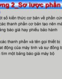 Sơ lược phần cứng