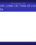 Bài giảng Lý thuyết xác suất và thống kê toán: Chương 7 - Phạm Thị Hồng Thắm