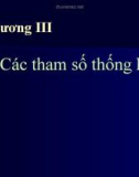 Các tham số trong thống kê