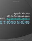 Bài giảng Hệ thống nhúng - Nguyễn Văn Huy