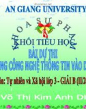 Bài giảng Động vật