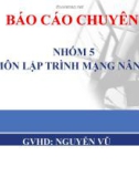 Báo cáo chuyên đề: Lập trình mạng nâng cao