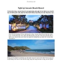 Nghỉ tại Anoasis Beach Resort