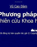 Phương pháp Nghiên cứu Khoa học