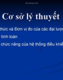 Cơ sở lý thuyết khí nén, thủy lực