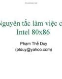 Nguyên tắc làm việc của Intel 80x86