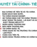 Bài giảng: Lý thuyết về tài chính tiền tệ