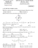 Đề thi giữa học kì 1 môn Toán lớp 11 năm 2024-2025 - Trường THPT Quế Sơn, Quảng Nam